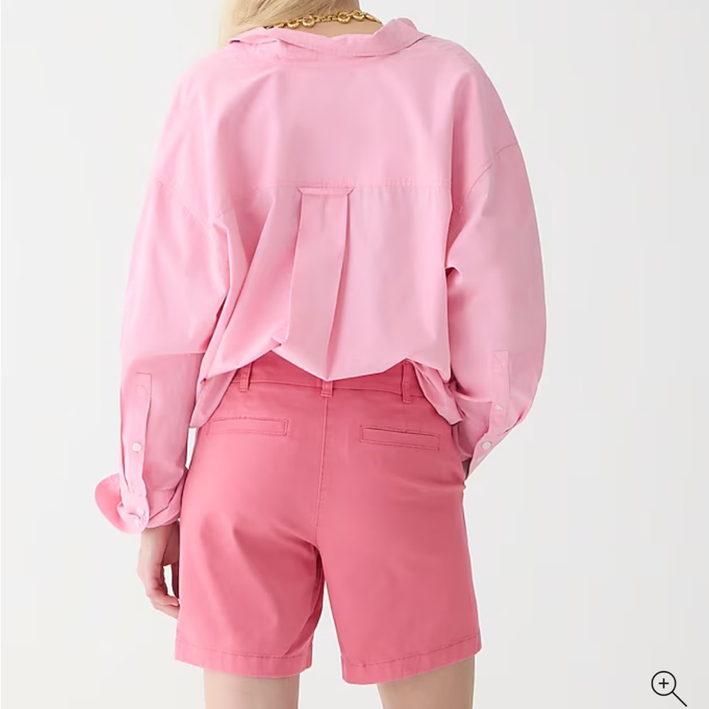 Women's White Shorts - Picture 8 of 11